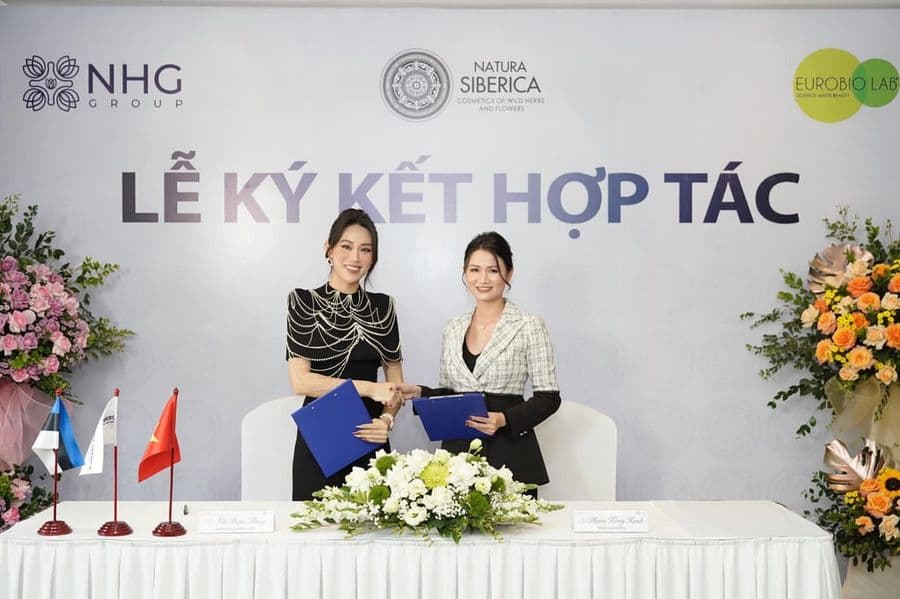 Lễ ký kết hợp tác Natura Siberica – NHG Group